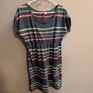 Multicolor sweater dress